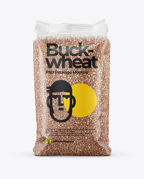 Matte Buckwheat Package Mockup