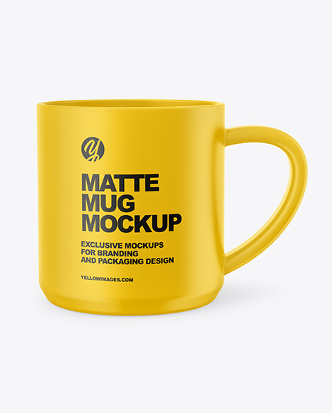 Matte Mug Mockup