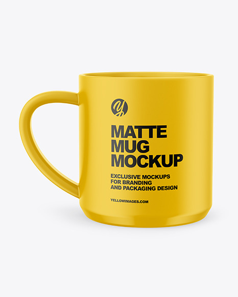 Matte Mug Mockup