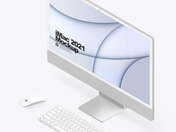 iMac 24” Mockup