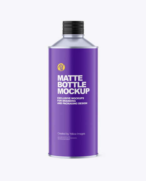 Matte Bottle Mockup
