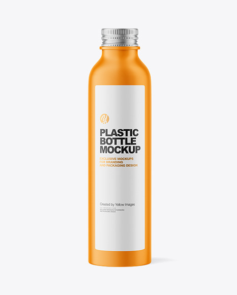 Matte Bottle With Screw Cap Mockup 