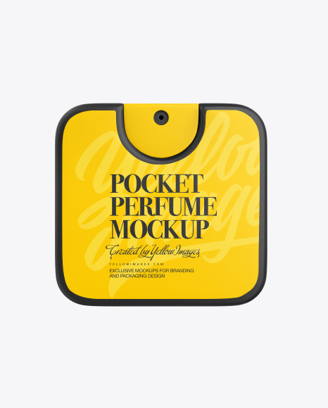 Pocket Perfume Mockup