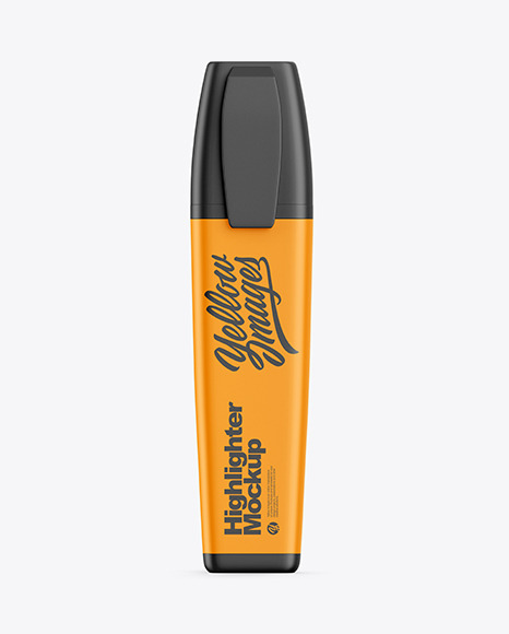 Highlighter Pen Mockup
