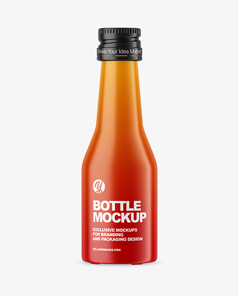 Matte 20ml Bottle Mockup