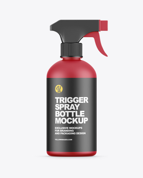 Trigger Spray Bottle Mockup