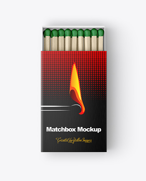 Match Box Mockup