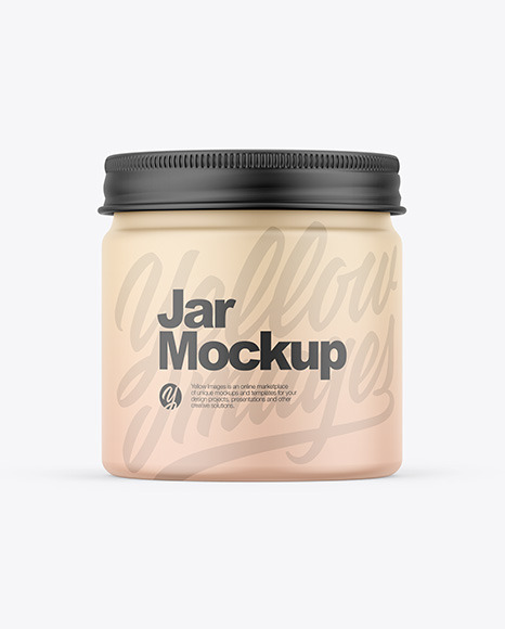 Matte Jar Mockup