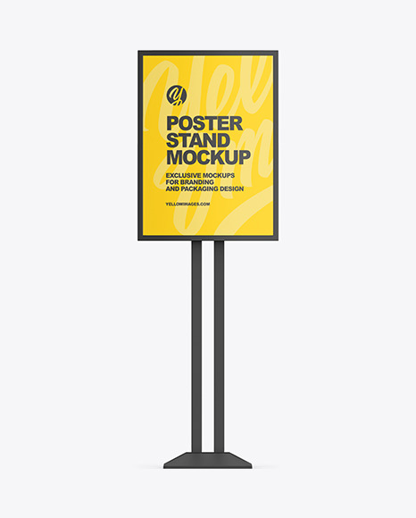 Poster Stand Mockup
