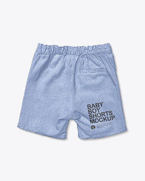 Baby Boy Shorts Mockup