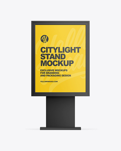 Citylight Stand Mockup