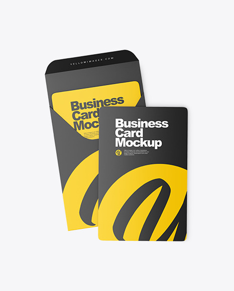 Business Cards Cover Mockup