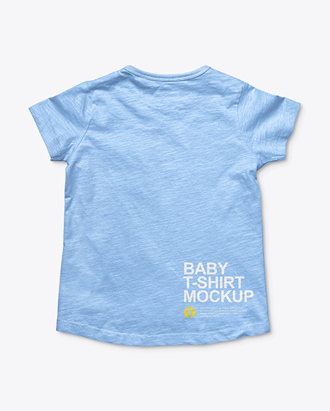 Baby Melange T-Shirt Mockup