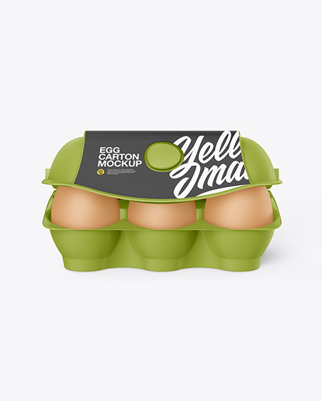 Egg Carton Pack Mockup