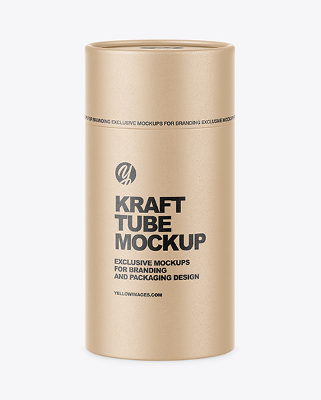 Kraft Tube Mockup
