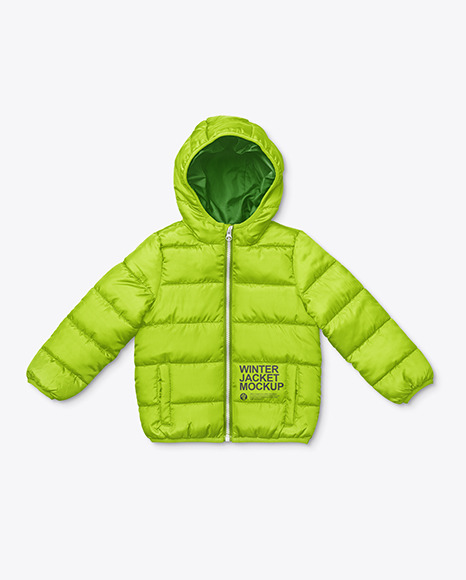 Baby Winter Jacket Mockup