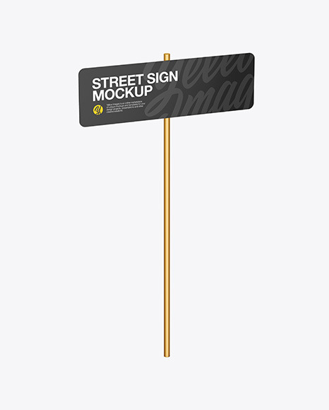 Street Sign Mockup