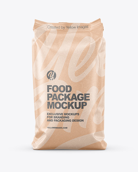 Kraft Food Package Mockup