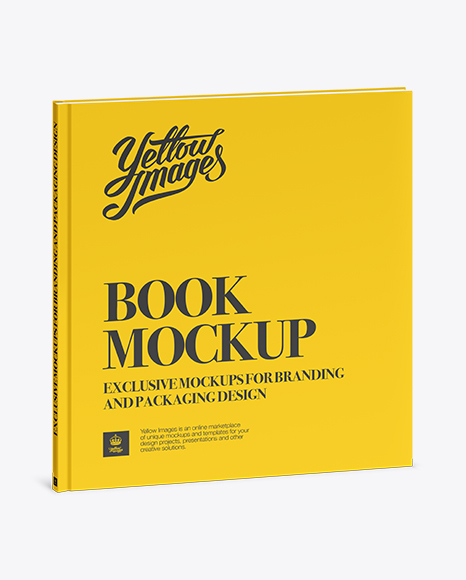 Hardback Book Mockup