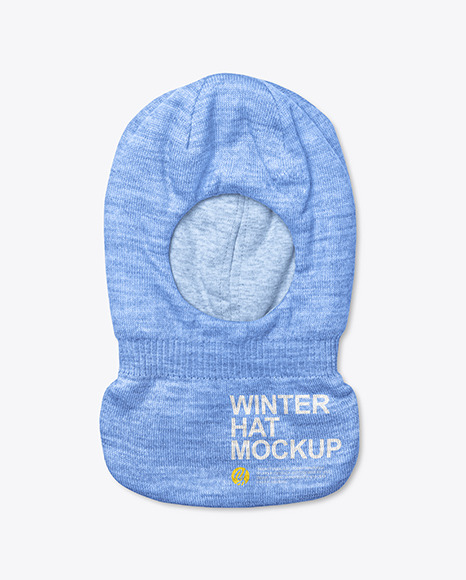 Baby Winter Hat Mockup