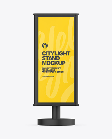 Citylight Stand Mockup
