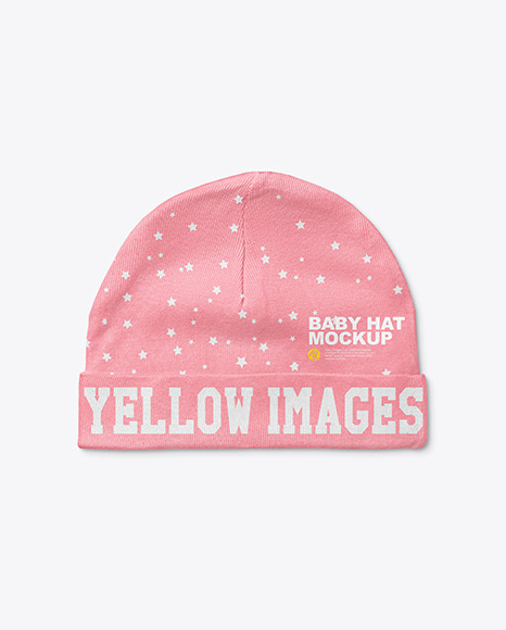 Baby Winter Hat Mockup
