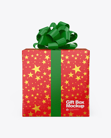 Gift Box Mockup