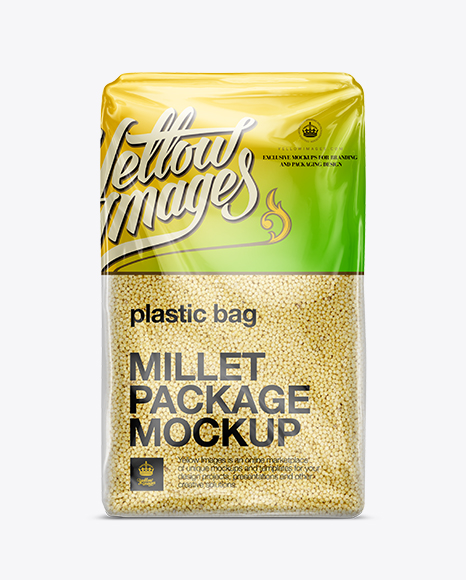 Millet Package Mockup