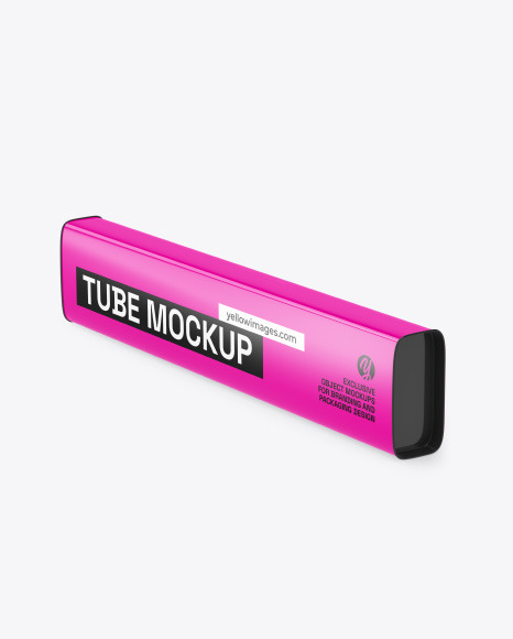 Glossy Tube Mockup