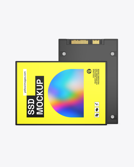 SSD Disks Mockup