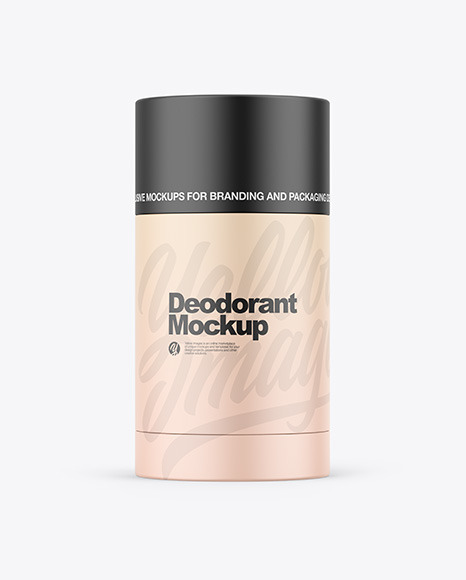 Matte Deodorant Mockup