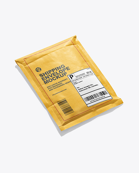 Shipping Envelope Mockup