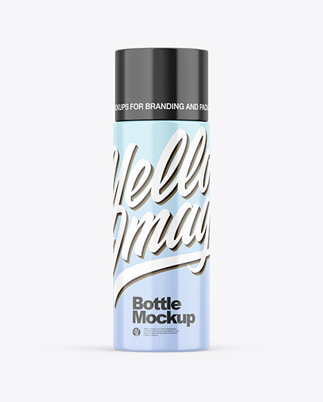 Glossy Bottle Mockup