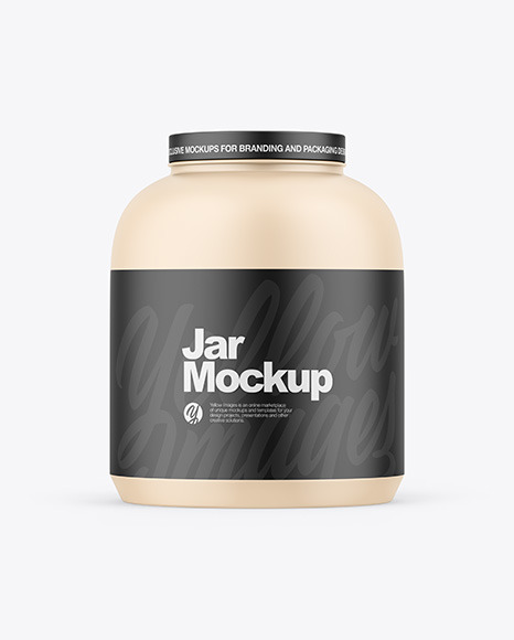 Matte Jar Mockup