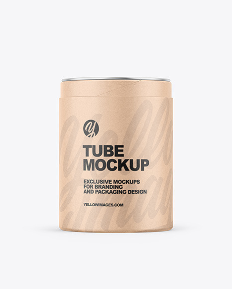 Kraft Tube Mockup