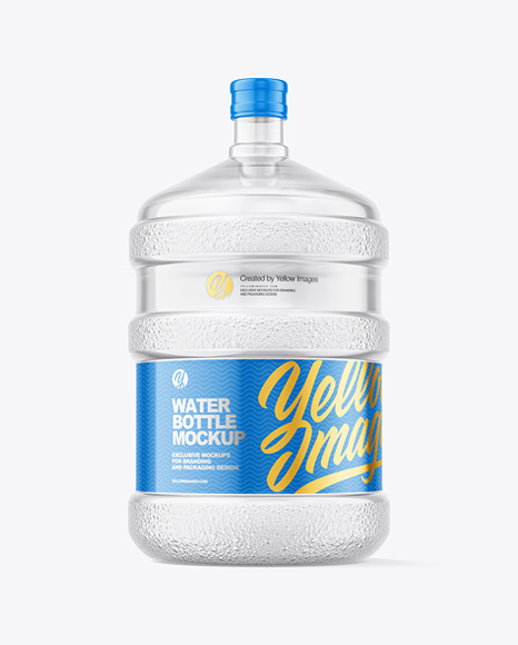 20L PET Water Bottle Mockup