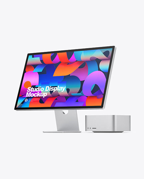 Apple Studio Display Mockup