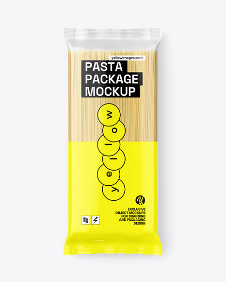 Spaghetti Package Mockup
