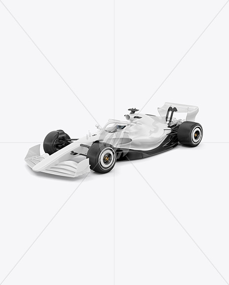 Formula-1 2022 Mockup - Half Side View