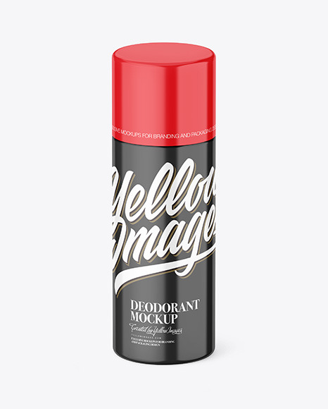 Glossy Deodorant Mockup