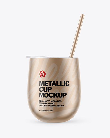 Metallic Cup Mockup