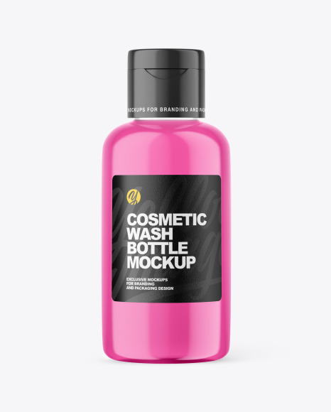 60ml Glass Cosmetic Bottle Mockup