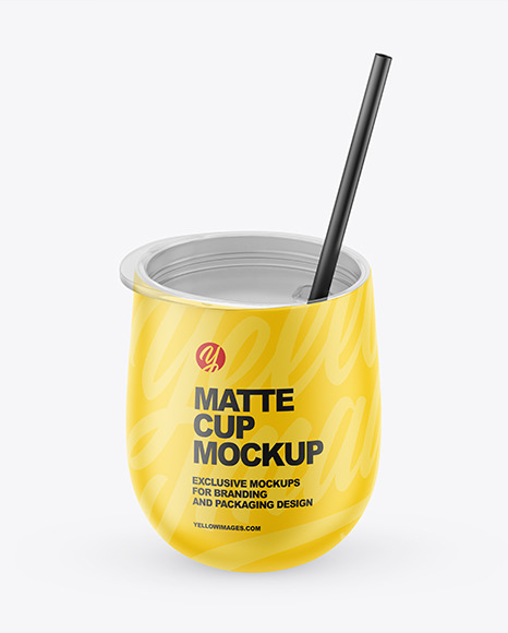 Matte Cup Mockup