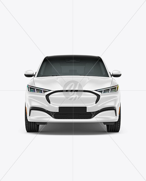 Electric Crossover SUV - Front View