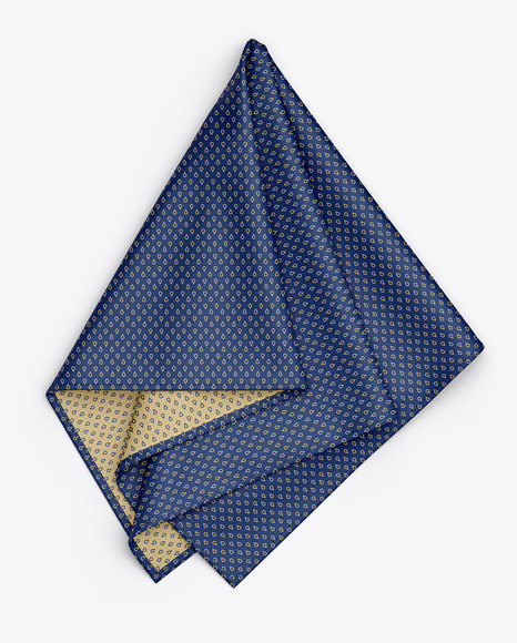 Silk Handkerchief Mockup