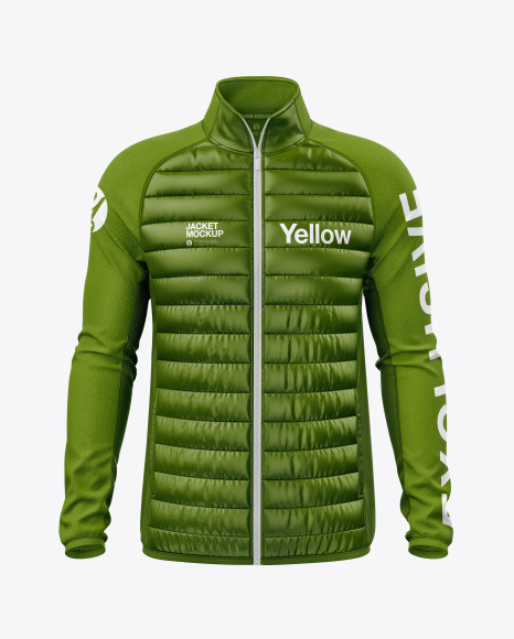 Training Down Jacket Mockup