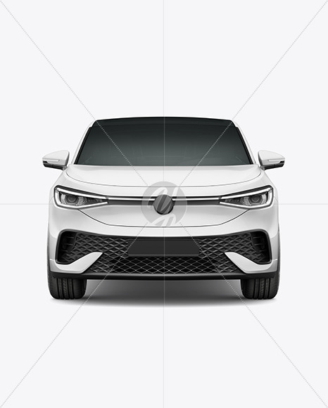 Electric Crossover SUV - Front View