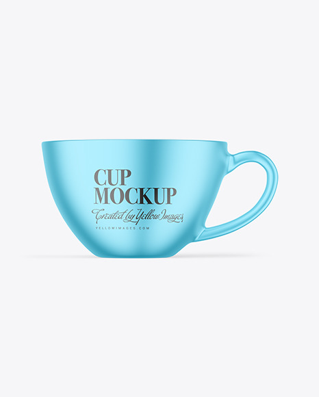 Metallized Cup Mockup
