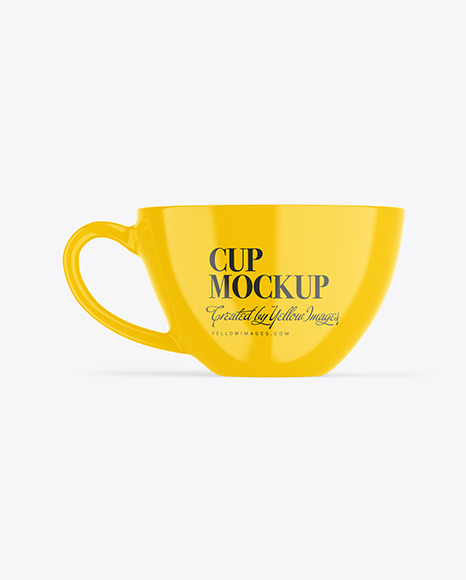 Glossy Cup Mockup