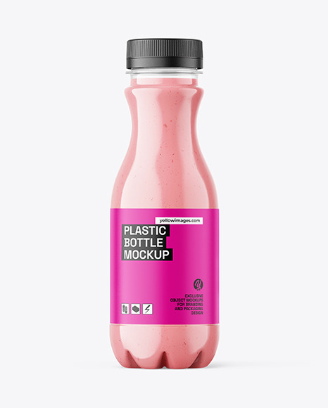 Smoothie Bottle Mockup
